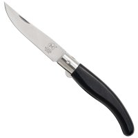 Coltello a serramanico MAIN »Spanish Line«,  legno di Pakka nero, nero