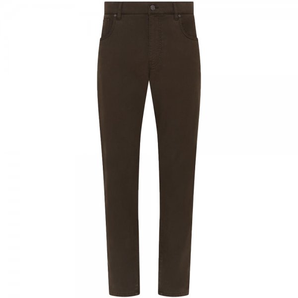 Pantalón para hombre Purdey »Five Pocket«, loden, talla 50