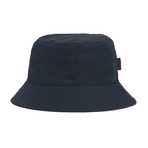 Barbour »Hutton« Bucket Hat, Navy/Classic, Size XL