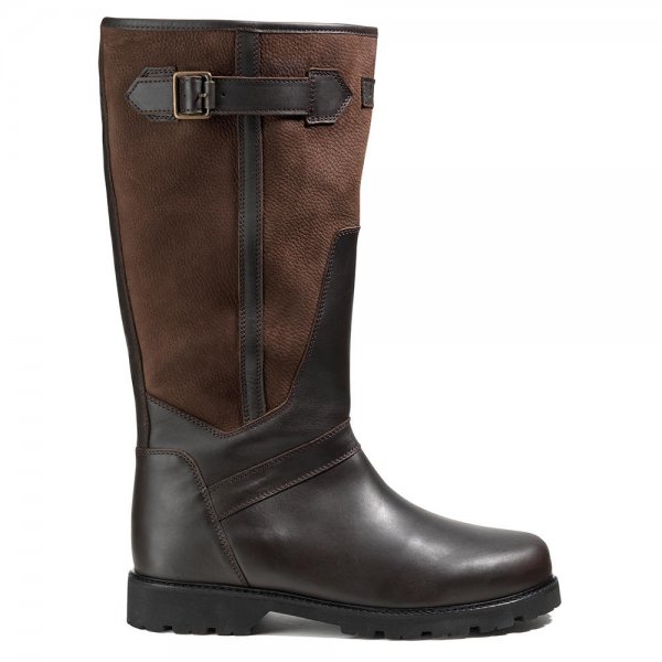 Botas de piel para hombre Aigle »Inversss Gtx«, marrón oscuro, talla 47