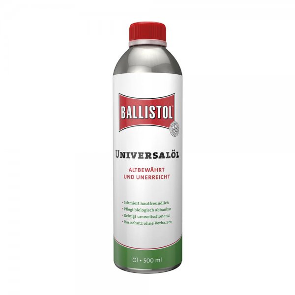 Ballistol All-purpose Oil, Storage Container, 500 ml