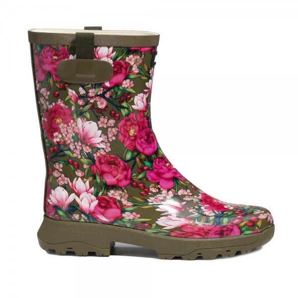Aigle Damen-Gummistiefel ALYA PRINT, BLOOM, Größe 38