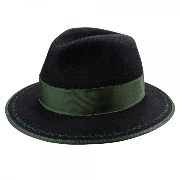 Sombrero para mujer Kepka »Die praktische Trude«, negro, talla 57