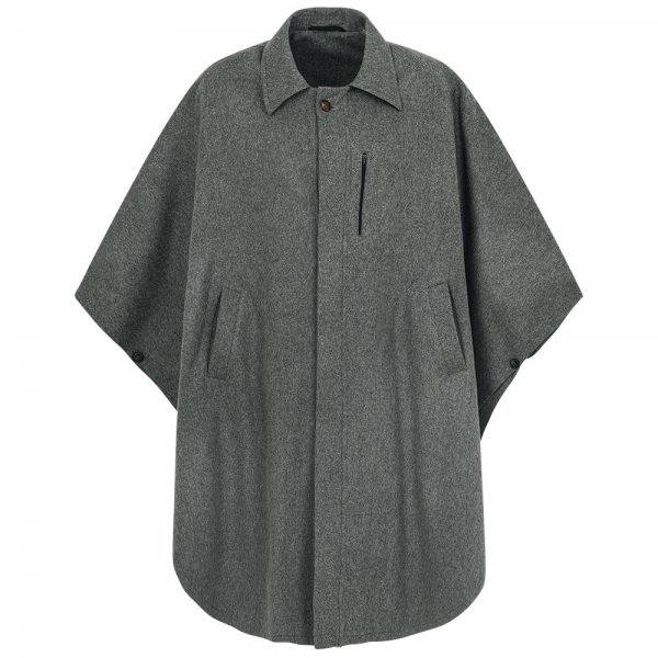 »Arber« Loden Cape, Grey, Size M