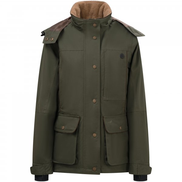 Veste de chasse pour femme Laksen » Hurricane «, vert olive, taille 34