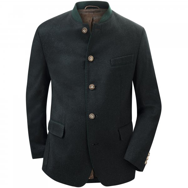 Habsburg »Johann Karl« Men's Traditional Jacket, Cashmere, Black, Size 102