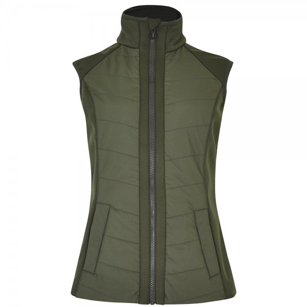 Dubarry »Foyle« Ladies Vest, Pesto, Size 40