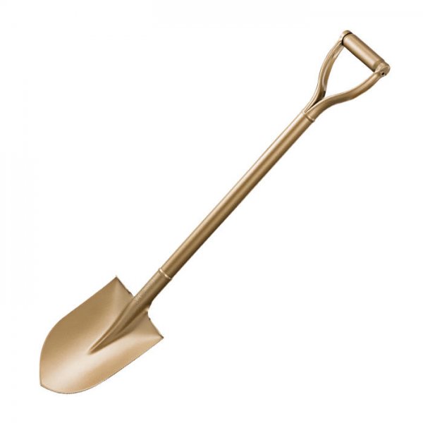 »Golden Elephant« Pointed Spade, All Steel, 82 cm