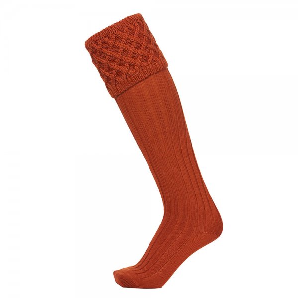 Laksen Stockings »Windsor«, Orange, Size M