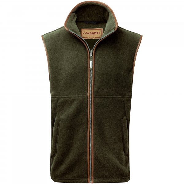 Schöffel Oakham Fleece Weste, dark olive, Gr. 48
