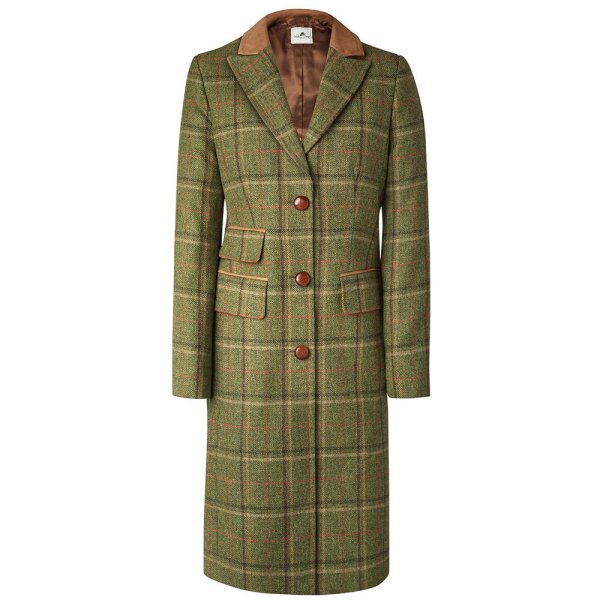 Manteau en tweed Lovat pour femme, taille 38