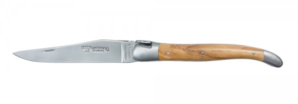 Laguiole Folding Knife, Olive Wood