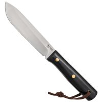 MAIN Outdoormesser »Classic«, Pakkaholz schwarz