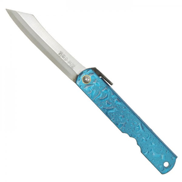 Higonokami Mizu Shibuki, Blau
