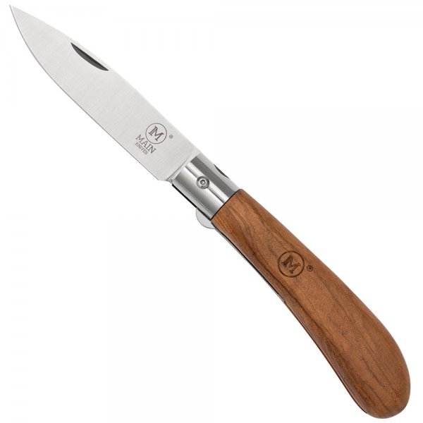 MAIN Klappmesser »German Line«, Drop-Point, Olivenholz