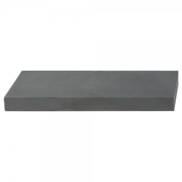 Piedra de desbarbado/de pulido Arkansas, Black Translucent, 200 x 48 x 20 mm