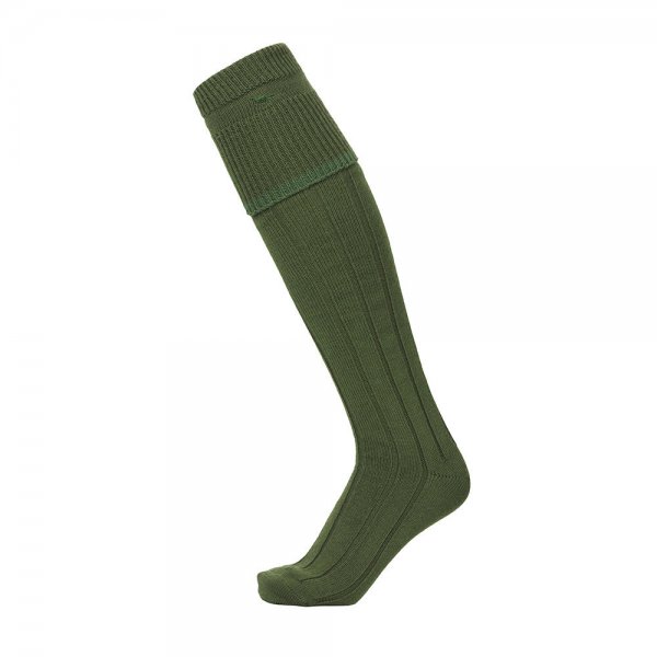 Laksen »Colonial« Knee Highs, Green, Size L