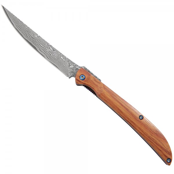 Couteau pliant à steak japonais, cocobolo