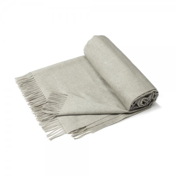Cashmere Blanket, 190 x 140 cm, Light Grey