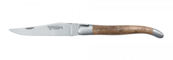 Cuchillo plegable Laguiole, madera de nogal