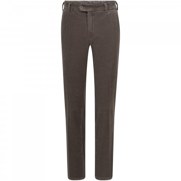 Meyer »Bonn« Men's Corduroy Trousers, Taupe, Size 26