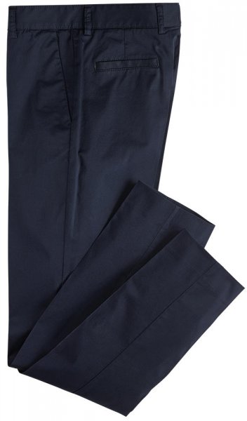 Brisbane Moss Ladies’ Trousers, Cotton Twill, Dark Blue, Size 40