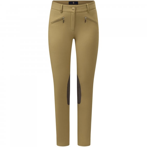 Pamela Henson Damenhose »Soho«, Bi-Stretch Cotton, olive, Größe 38