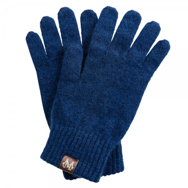 Gloves, Possum Merino, Ink Blue Melange, Size L