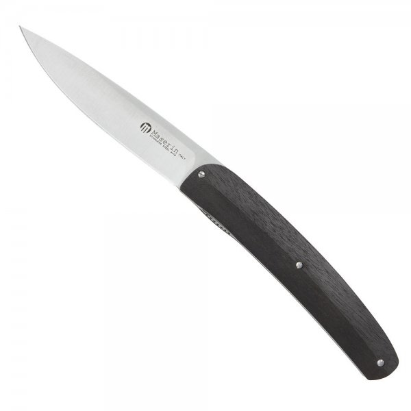 Couteau pliant Maserin Gourmet, bois d'ébène