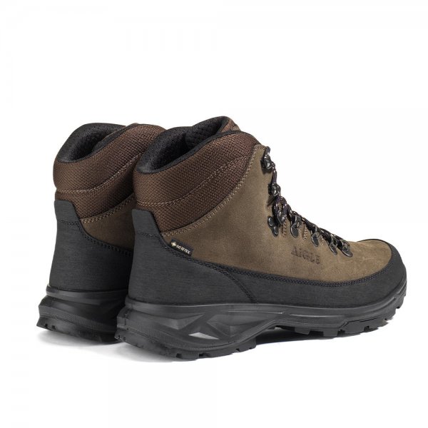 Scarponi da trekking da uomo Aigle Bakke GTX marrone scuro taglia 39 Scarpe e stivali The GunDog Affair