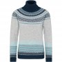 Arctic: light grey with light blue, white, grey and dark blue