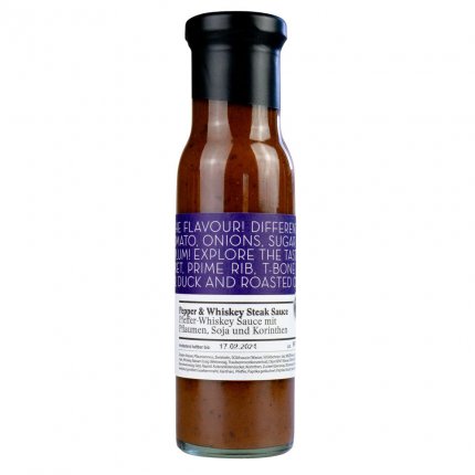 Pepper & Whisky Steak Sauce
