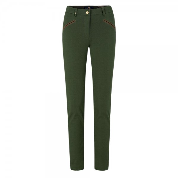 Buy BIBA GIRLS Green Solid Cotton Blend Slim Fit Girls Trousers | Shoppers  Stop