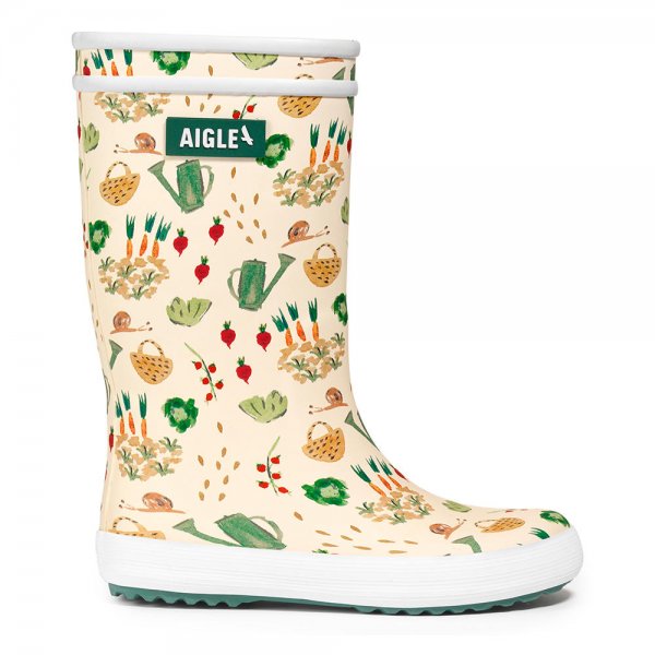 Aigle »Lolly Pop« Kids Rubber Boots, Gardening, Size 34