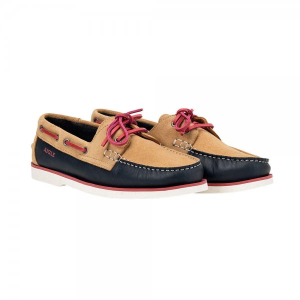 Aigle Nubila Boat Shoes Beige Narval Size 36 Shoes The GunDog Affair