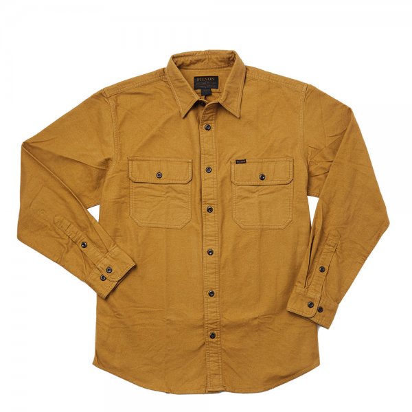Filson Field Flannel Shirt, mustard, taglia M