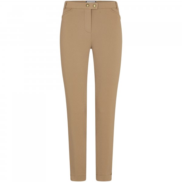 Pantalon pour femme Seductive » Franziska «, beige amande, taille 40