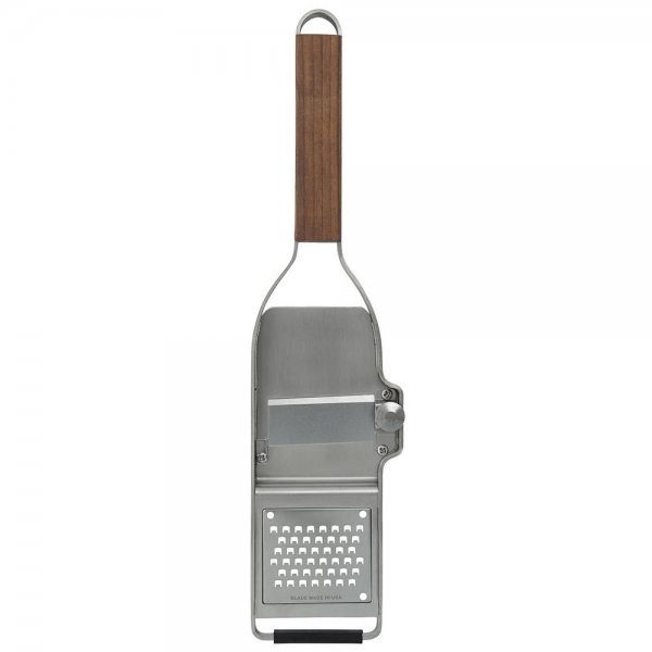 Microplane Master Kitchen Grater, Truffle Tool 2-in-1 - Slicer & Grater