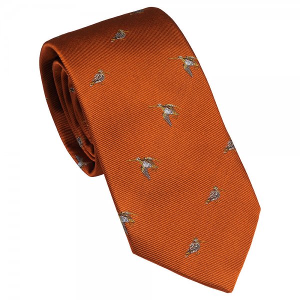 Laksen krawat, bekas, pomarańczowy