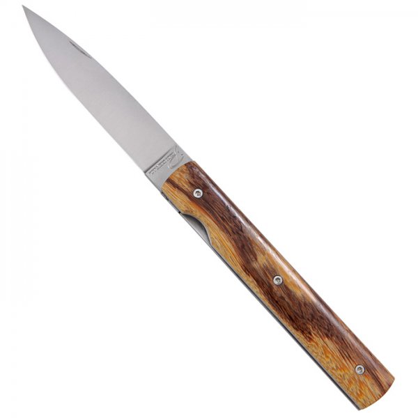 Coltello a serramanico Le Français, legno serpente