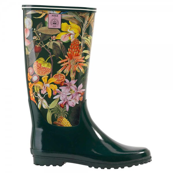 Aigle »Venise Print, Kew Garden 2« Ladies Rubber Boots, Size 36