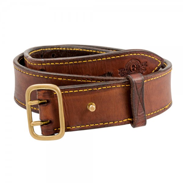Els & Co. »Hunting« Leather Belt, Length 80 cm