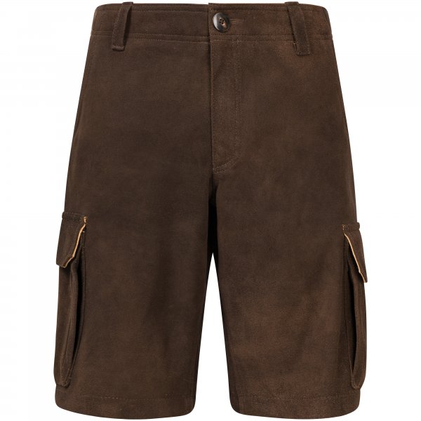 Meindl »Island« Men's Deerskin Shorts, Maple, Size 52