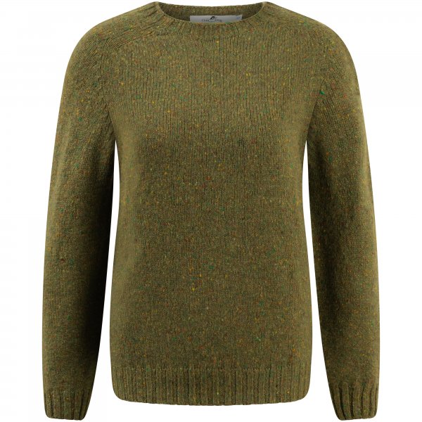 Maglione da donna »Donegal«, verde canna, taglia L
