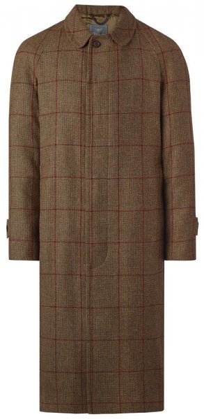 Męski tweedowy płaszcz Chrysalis „Knightsbridge”, rozmiar 52