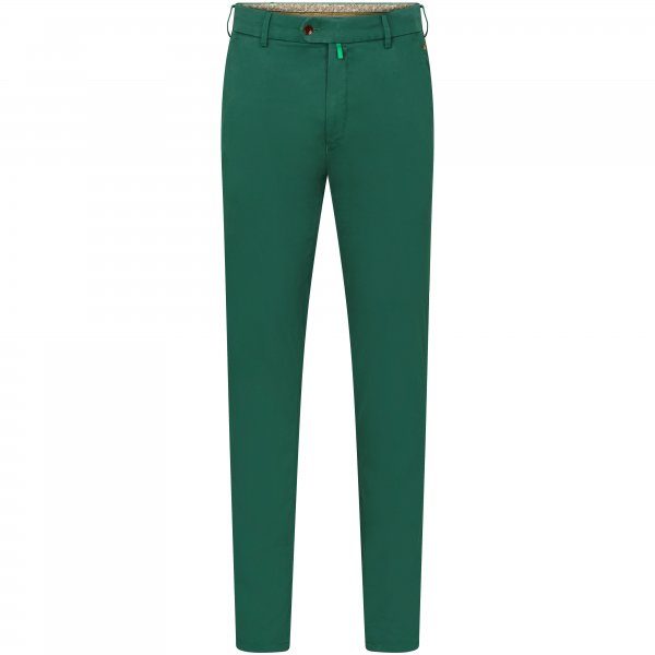 Meyer Herrenhose Baumwolle/Seide Bonn, grün, Größe 106
