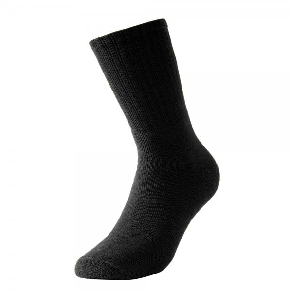 Calcetines Woolpower Liner Classic, negros, 200 g/m², talla 36-39