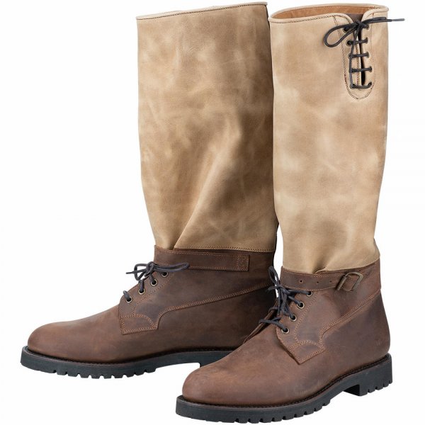 Bertl Men's Bilgari Boots, Brown/Beige, Size 42