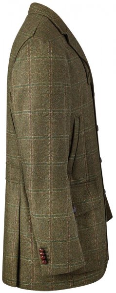 Herren Jagdjacke, Karo, grün, Größe 110