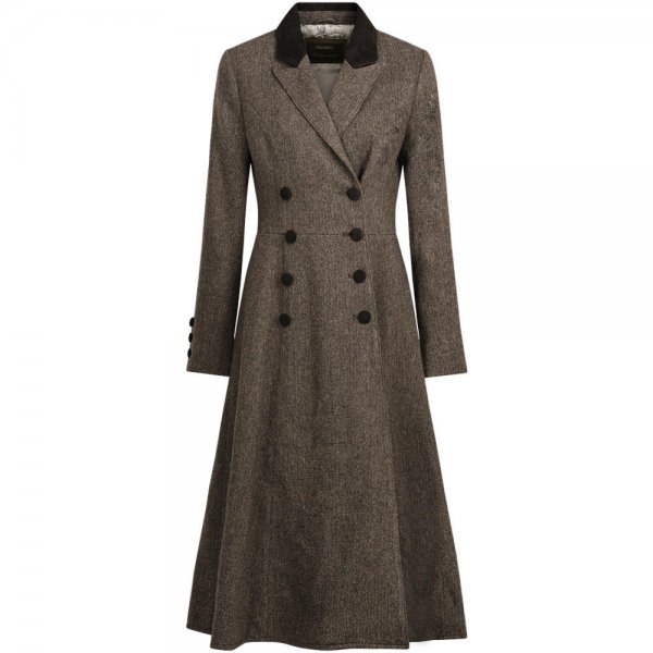 Manteau pour femme Meindl » Campell «, marron antique, taille 40